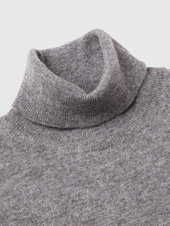 TURTLE NECK SWEATER Women image number 6